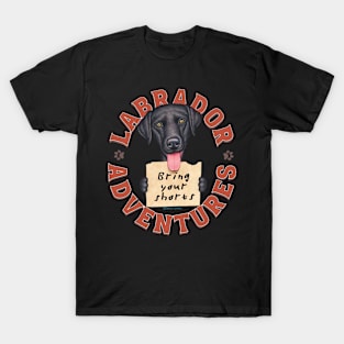 Labrador Retriever Adventures T-Shirt